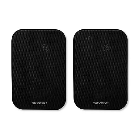 Caixa Para Sonorização de Ambiente (Par) 60W SK-CXP604 - SKYPIX