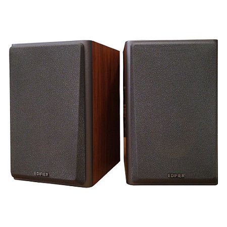 Monitor De Referência 24w Madeira (par) R1000t4 - Edifier