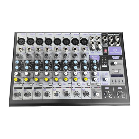 Mesa De Som Analógica 12 Canais Cps 12 Fxu - Waldman