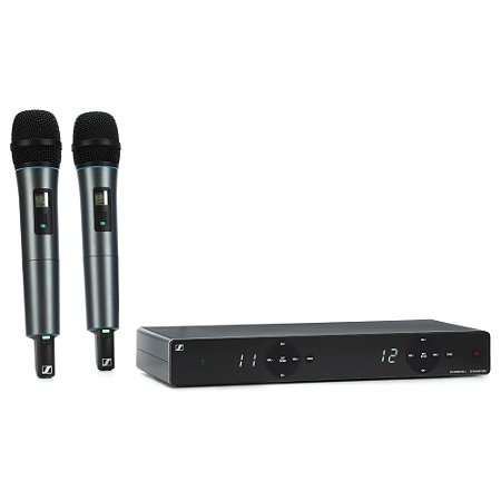 Microfone De Mão Duplo Sem Fio Xsw 1-825 Dual - Sennheiser