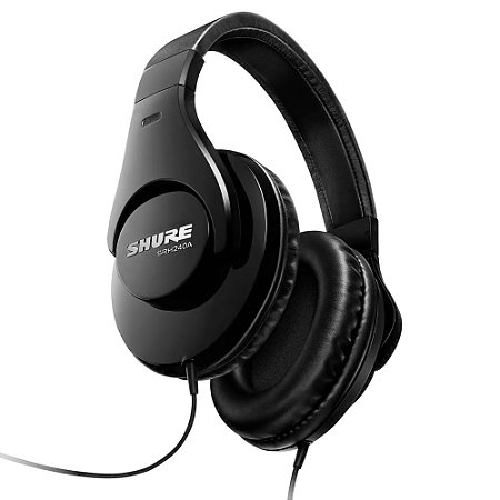 Headphone Profissional De Estúdio Srh240 A - Shure