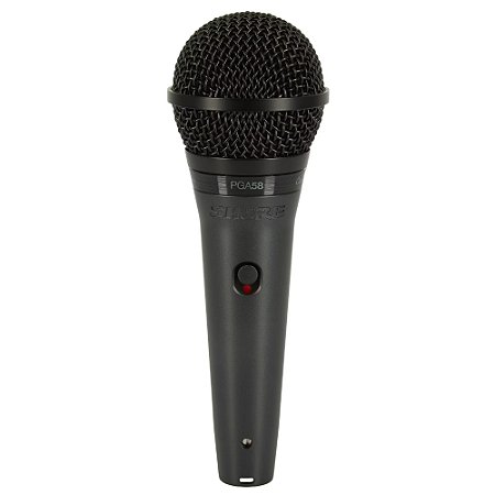 Microfone Profissional Dinâmico Pga58 Lc - Shure
