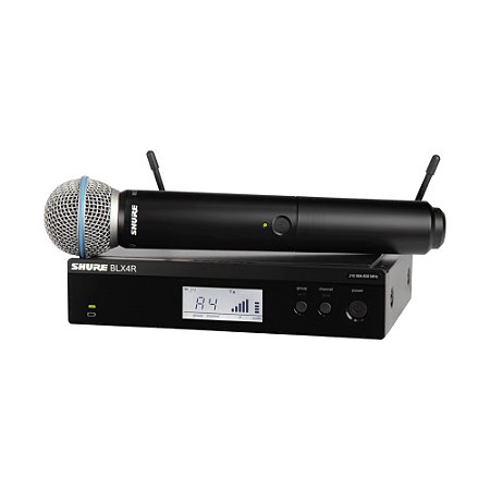 Microfone De Mão Sem Fio Blx 24rbr/b58 J10 - Shure