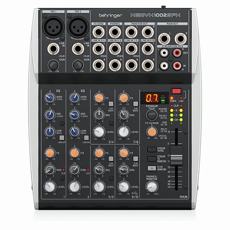 Mesa De Som 10 Canais Xenyx 1002sfx - Behringer