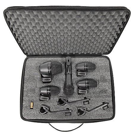 Kit 5 Microfones Para Bateria Pga Drum Kit5 - Shure
