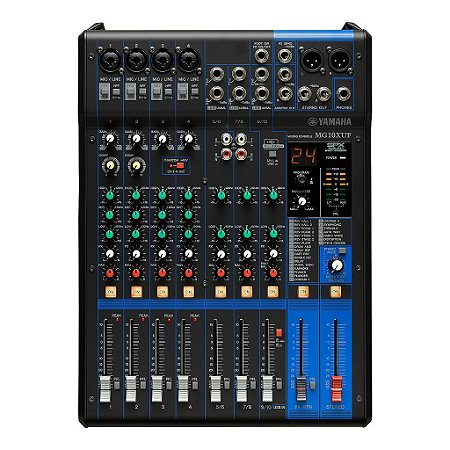 Mesa De Som 10 Canais Mg10xuf 110v - Yamaha