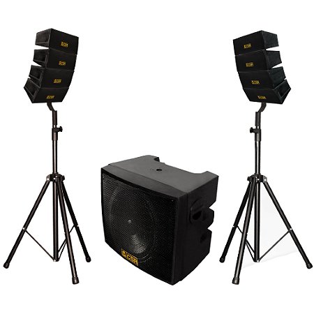 Sistema Csr Horizontal Subwoofer 5019-h Som Profissional
