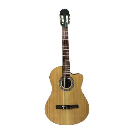 Violão 6 Cordas De Nylon Elétrico Sn 61c Stnt - Shelby