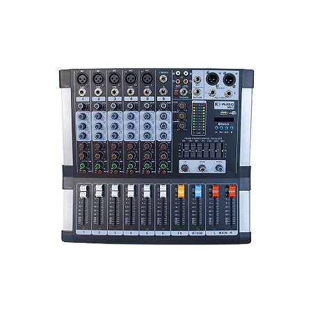 Mesa De Som 6 Canais Mi 60 - K-audio