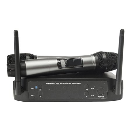 Microfone Duplo Sem Fio Profissional Ls926 - Leson