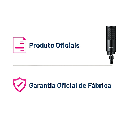 Kit Microfone Shure SM4-K KIT