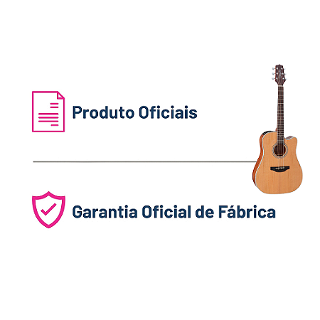 VIOLAO TAKAMINE GD20CE NS FOSCO & TP4TD