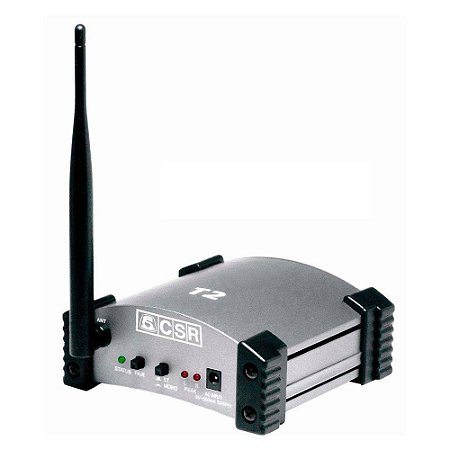 Transmissor De Áudio Sem Fio Estéreo XLR e P10 T2 - CSR