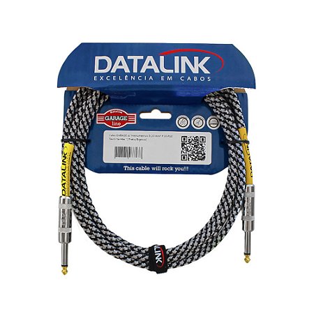 Cabo Têxtil P10/P10 7m 0,20mm² GI123 SAMBA GARAGE - DATALINK