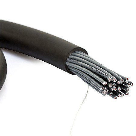 Multicabo Multsound 20 Vias Capa Preta 20PX24 AWG (1 Metro) - DATALINK
