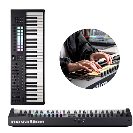 Teclado Controlador 49 Teclas Launchkey 49 MK4 - Novation