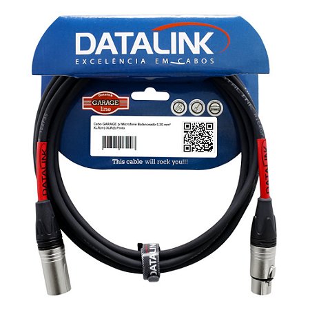 Cabo Para Microfone Xlr/xlr 5m 0,30mm² Gb003 Garage Datalink