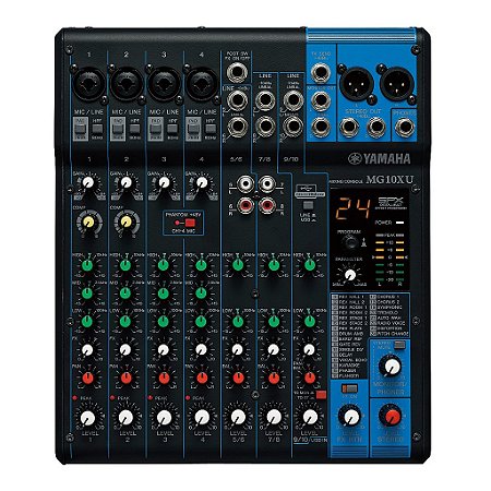 Mesa de Som Analogica 10 Canais 120V Yamaha MG10XU
