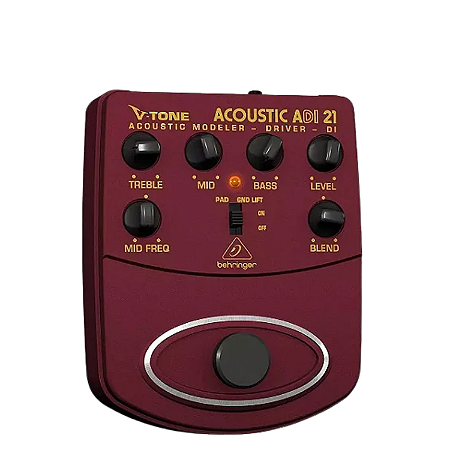 Pedaleira Para Guitarra Adi21 - Behringer
