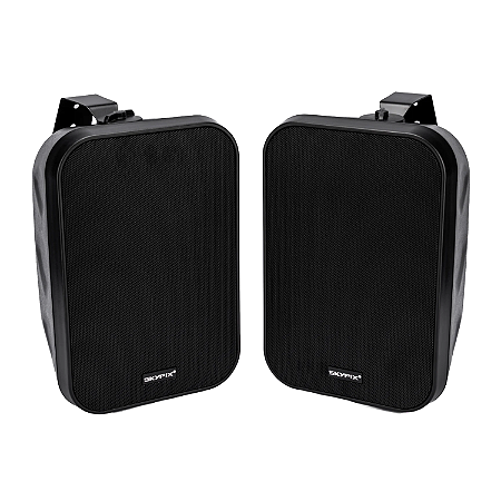 Par Caixas Som Ambiente Amplificadas 60w Sk-rp65d - Skypix