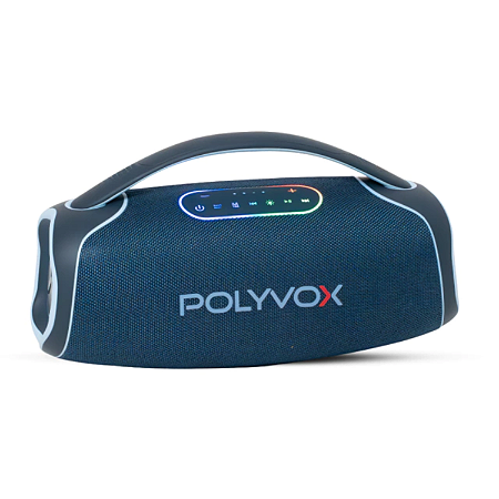 Caixa De Som Portátil Boombox 140w Polyvox Xb-2