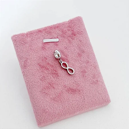 Berloque Infinito Aço Inox