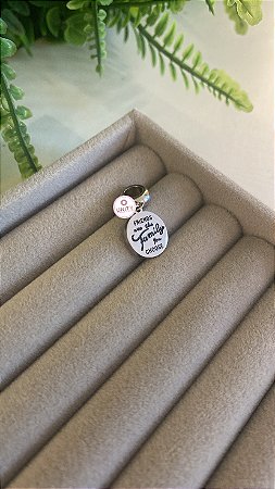 Berloque Amizade Friends Aço Inox