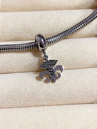 Berloque Profissão Pedagogia Aço Inox