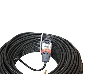 Extensão Elétrica profissional 20A - 90 metros - 3 tomadas Legrand - Cabo PP  3 x 2,5mm