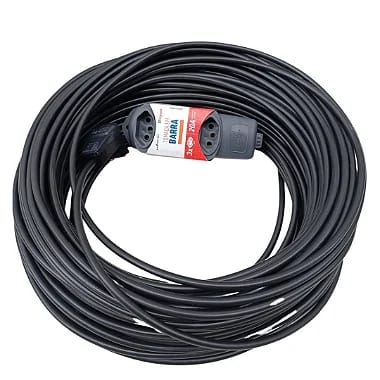 Extensão Elétrica profissional 20A - 70 metros - 4 tomadas Legrand - Cabo PP  3 x 2,5mm