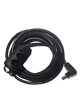 Extensão Elétrica profissional 10A - 20 metros - 2 tomadas - Cabo 2 x 1,5mm