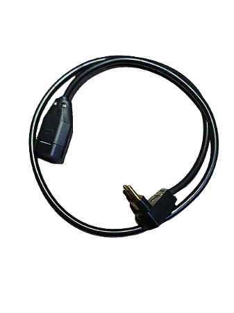 Extensão Elétrica Reforçada 2 Metros 1 Tomada 20A Cabo PP 2x4mm