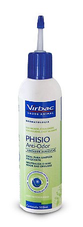 Phisio Anti-odor Virbac Limpador Auricular 100 ml