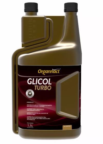Suplemento para Equinos Glicol Turbo Organnact  1,5 litro