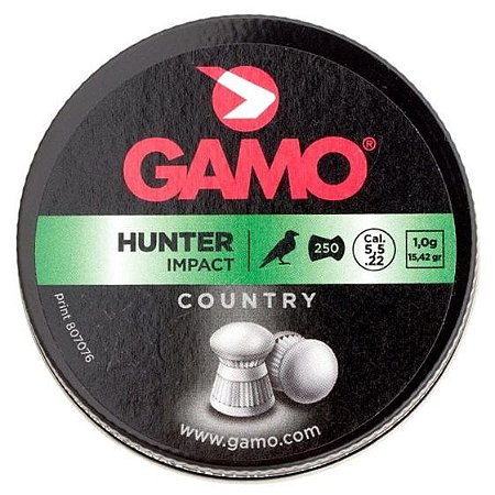 Chumbinho Gamo Hunter Impact Country 5.5mm 250un