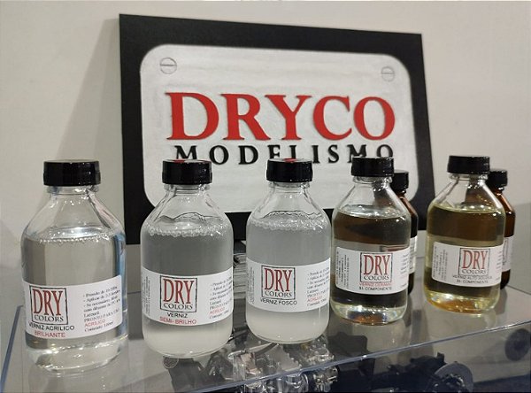 Verniz Acrílico Fosco - Base Automotiva - 100ml