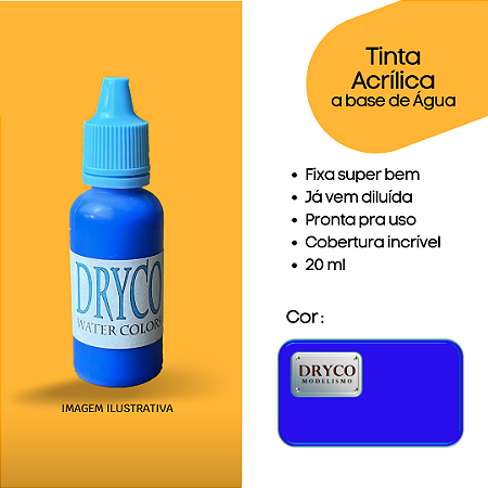 Acrilica Azul Ref Bright Blue