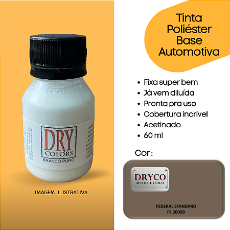 Tinta Poliéster Base Automotiva Ref 30099