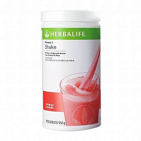 Shake Herbalife - Morango Cremoso - Herbalife - Produto Saudável