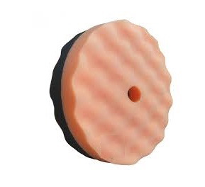 Boina de Espuma Dupla-Face 8" (preta-laranja)