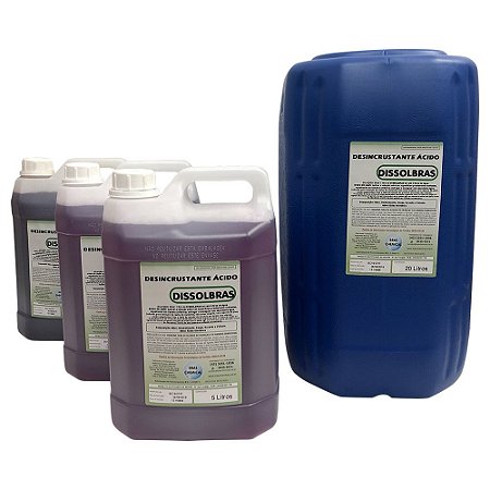 Limpador Ácido para Sanitário DISSOLBRAS - Bras Chemical - Produtos de  Limpeza Automotiva e Industrial