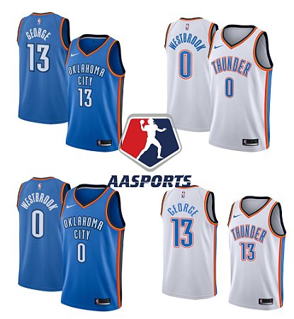 camiseta okc paul george