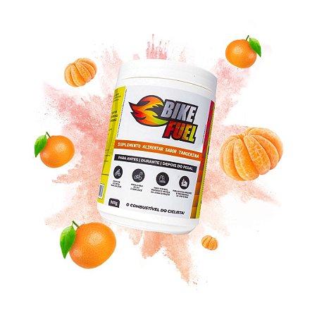 BIKEFUEL - Suplemento para Ciclista  - Sabor Tangerina 900g