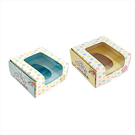 10 CAIXAS C/ VISOR 50g 4x8x8 PÁSCOA CRISTÃ C4024 - IDEIA