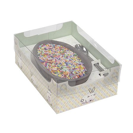 10 CAIXAS P/ OVO DE COLHER 250g PÁSCOA CUTE C4246 - IDEIA