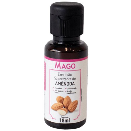 EMULSÃO SABORIZANTE DE AMÊNDOA 18ML - MAGO