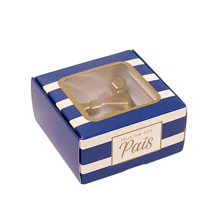 CAIXA C/ VISOR P/ 4 DOCES PAI QUERIDO - PCT C/ 10 UN