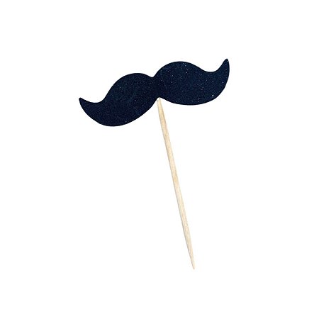 PALITO BIGODE 6,5cm C/12 UN - PONTO DAS FESTAS