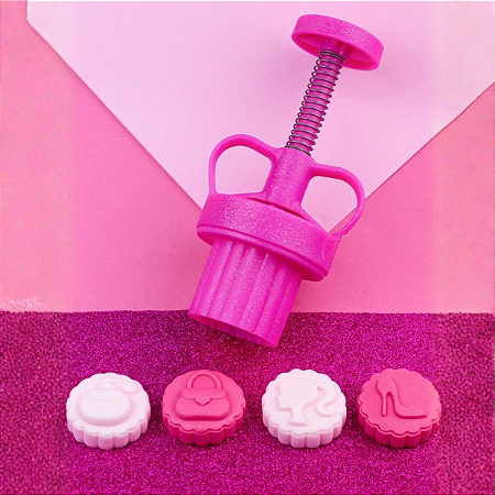 Ejetor Max Bonequinha Barbie p/ Doces e Brigadeiros BlueStar