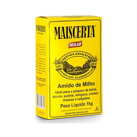 MAISCERTA AMIDO DE MILHO 200g - NEILAR
